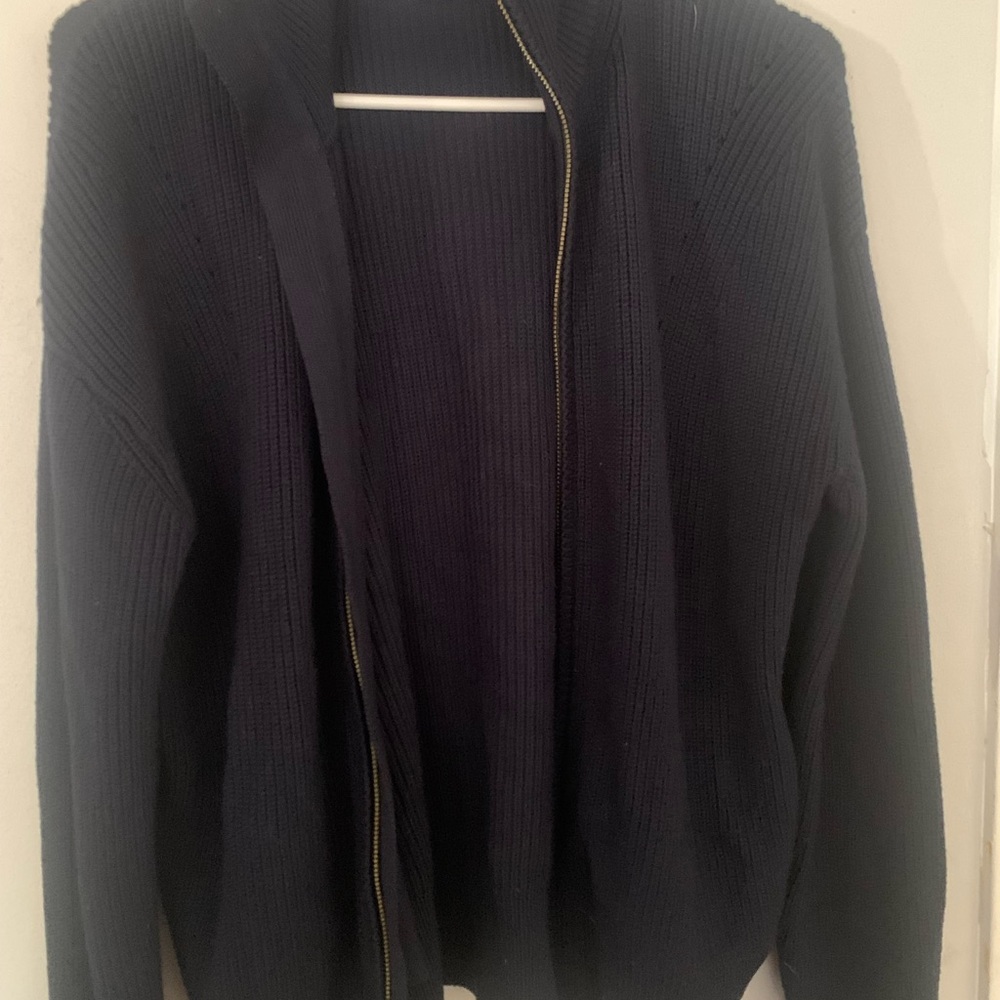 Athleta Dark Navy Knit Sweater